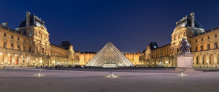 Tour Virtual Museu do Louvre - Em inglês e Francês