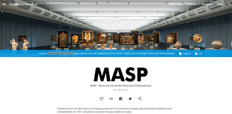 Tour Virtual do MASP de So Paulo