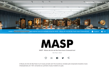 Tour Virtual do MASP de São Paulo