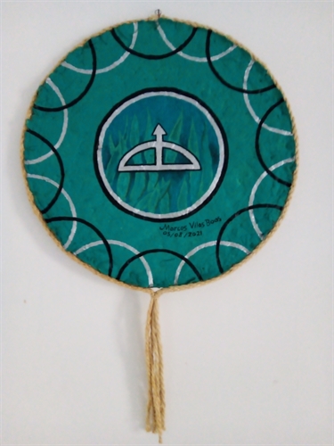 Mandala simbolo de oxóssi