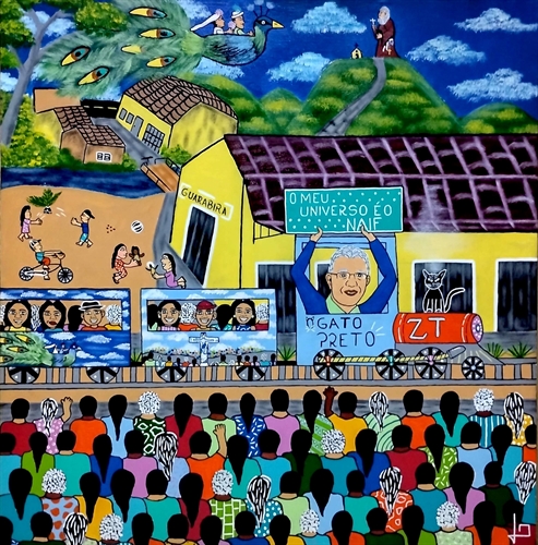 O trem do gato preto está prestes a partir