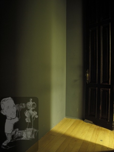 Luz pela porta