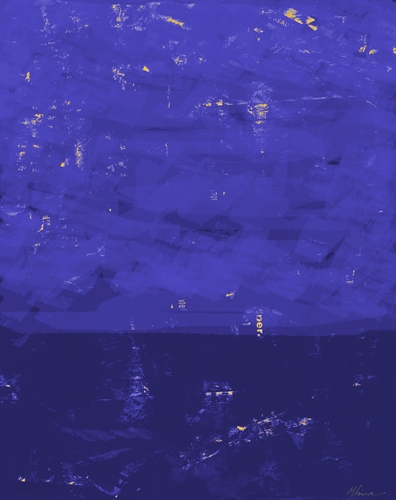Semiotic Landscape (Blue Nocturne) / Paisagem Semitica (Noturno Azul)
