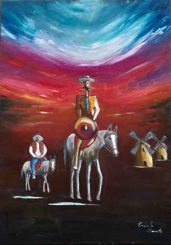 D.Quixote em vermelho