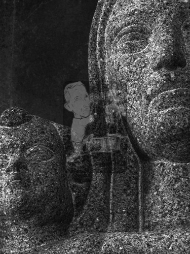 Caras de pedra