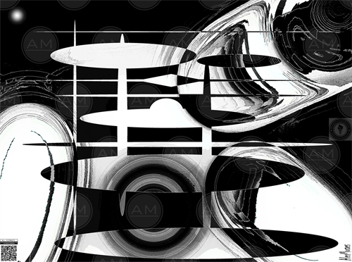 ABSTRACT SERIES - BLACK AND WHITE