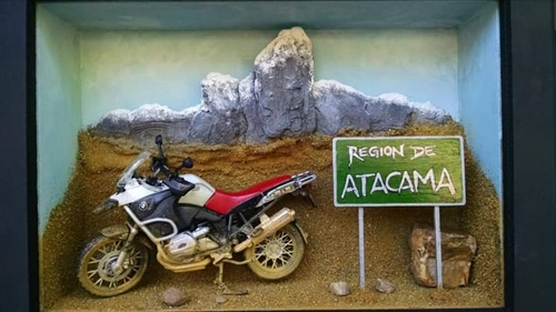 BMW ATACAMA DESERT diorama