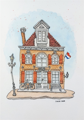 Srie fachadas - Edam, Holanda