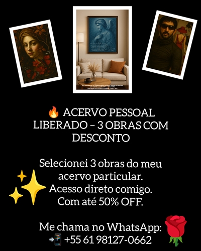 🔥 Acervo Pessoal Liberado – 3 Obras com Desconto Exclusivo