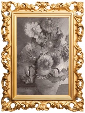 Estudo em Sépia: Eco de Van Gogh