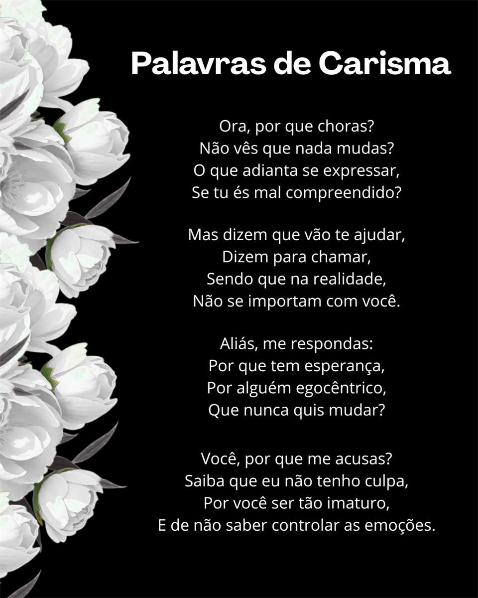 Palavras de Carisma