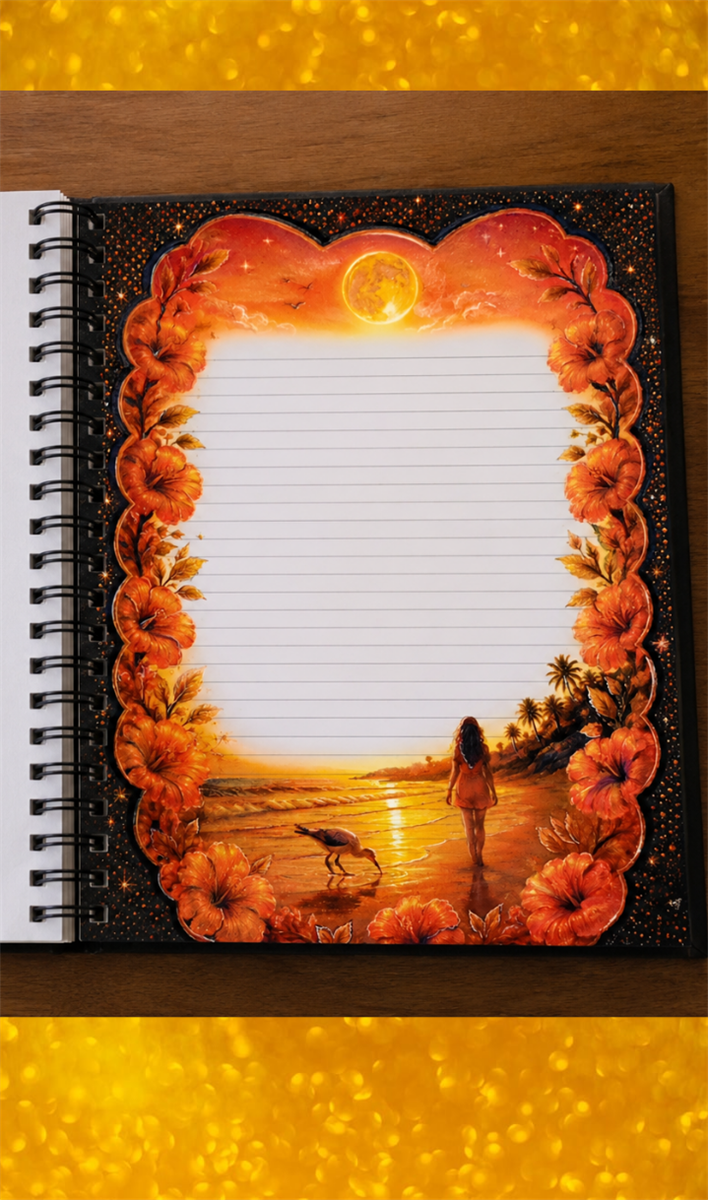 Margem de Caderno Paisagista (Premium)