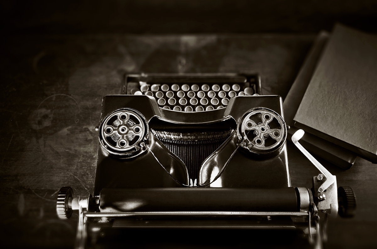 old typewriter