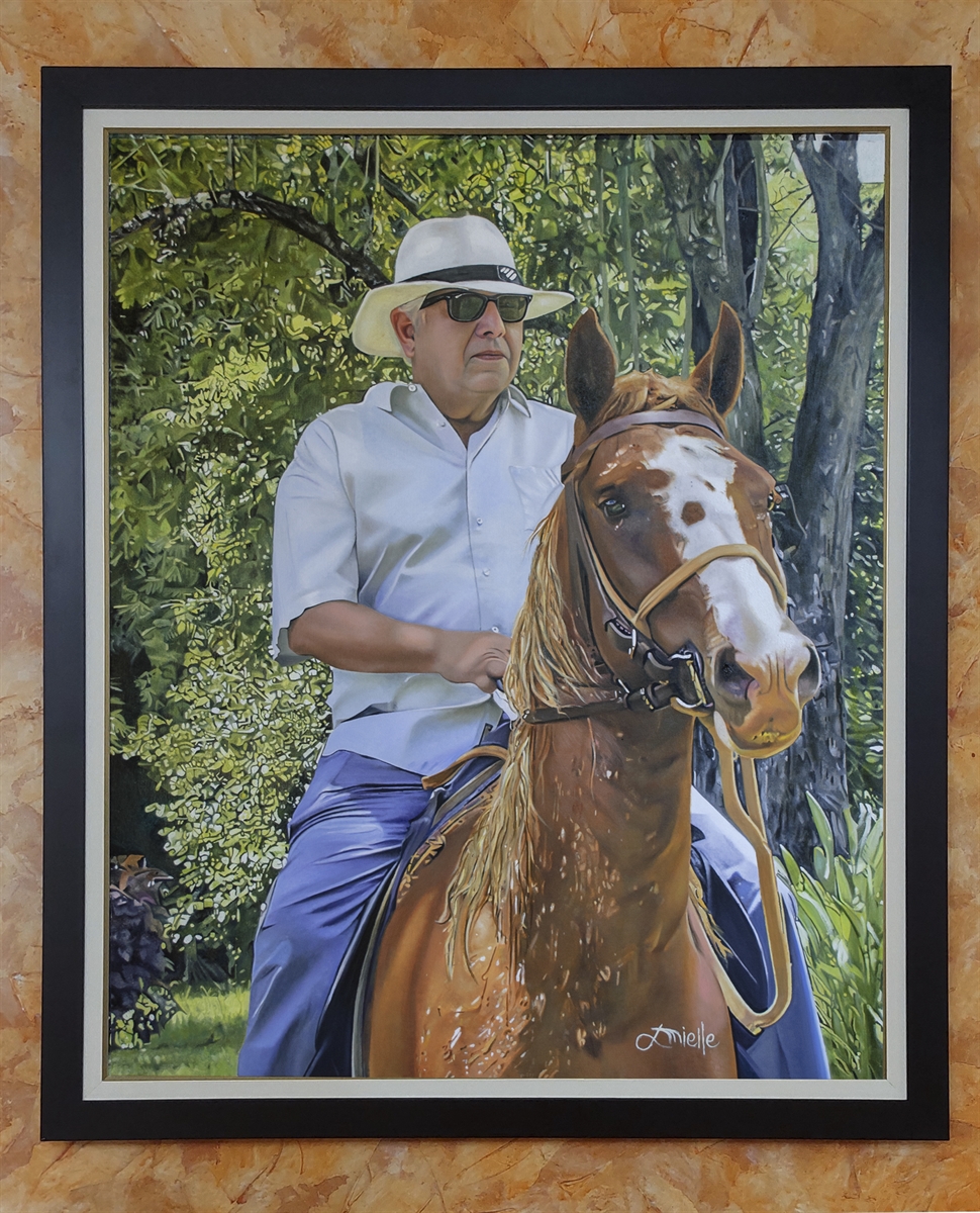Pintura Óleo - Retrato Sr. Antonio Cândido Botelho Gomes - Empresário do Agronegócio
