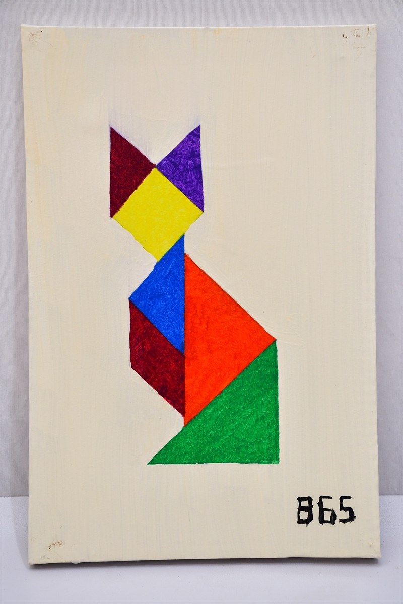 Animais Geométricos: Gato