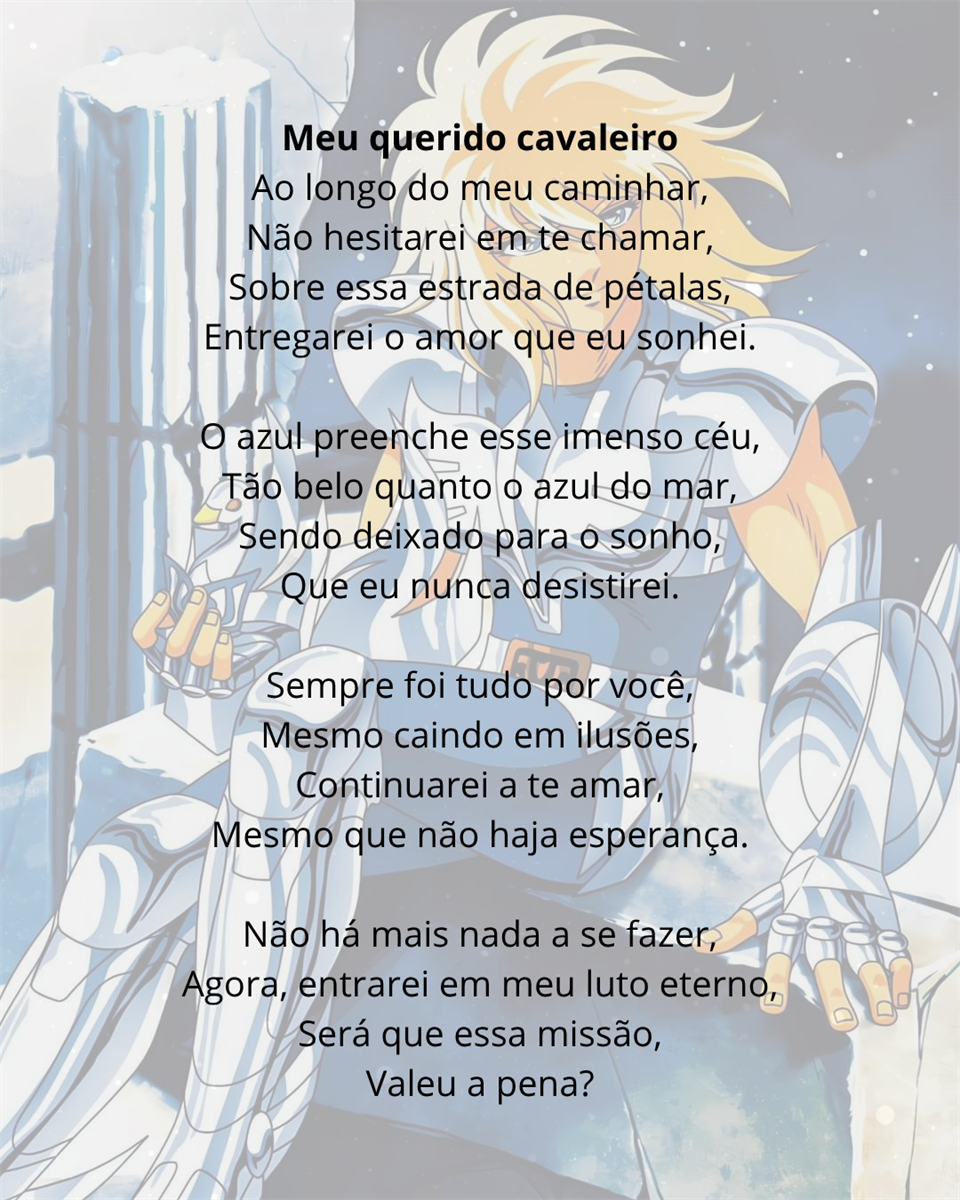 Meu querido cavaleiro