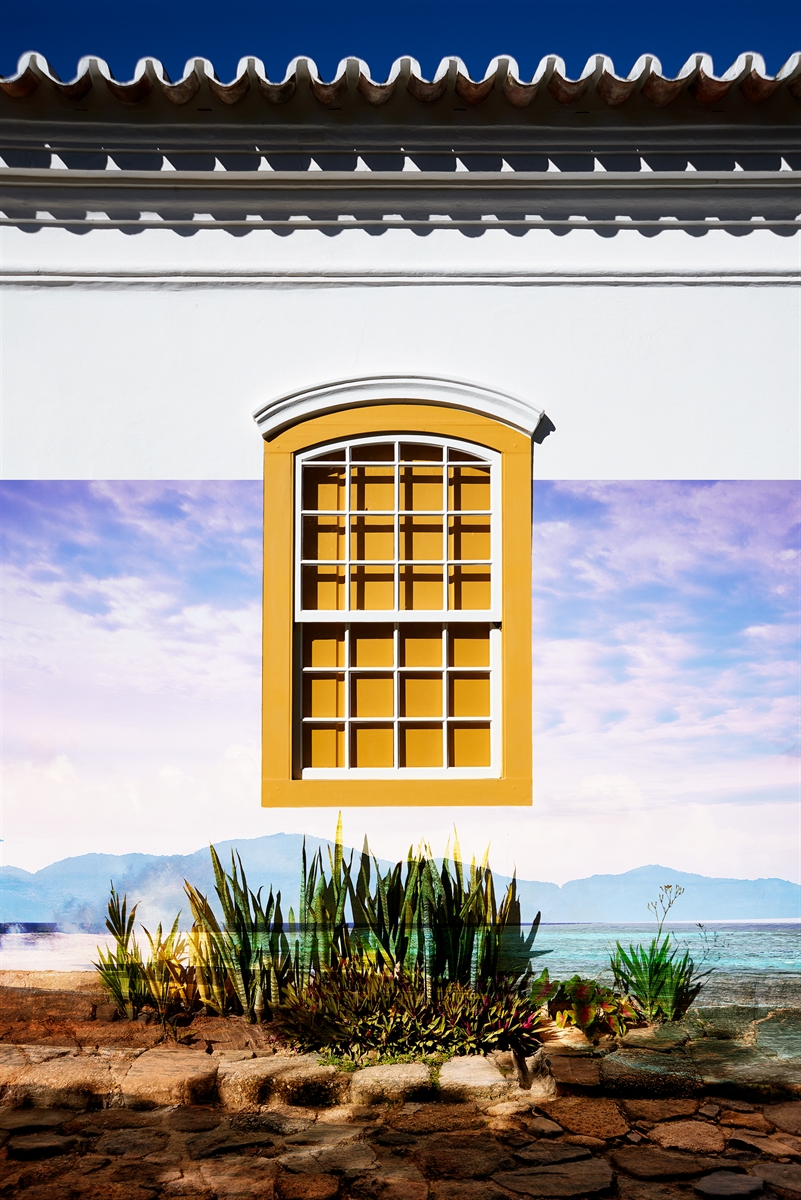 Janela colonial em sonho