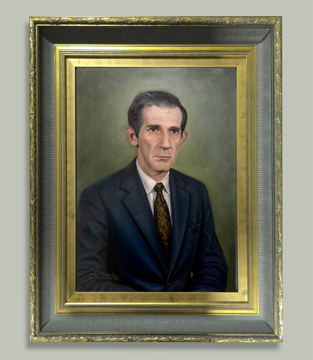 Retrato Pintado Dr. Caetano Lucchesi Filho - Faesp/Senar