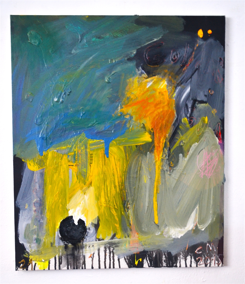 Elephant and Black Ball