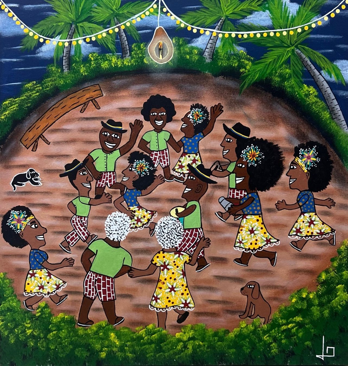 Dançando coco de roda