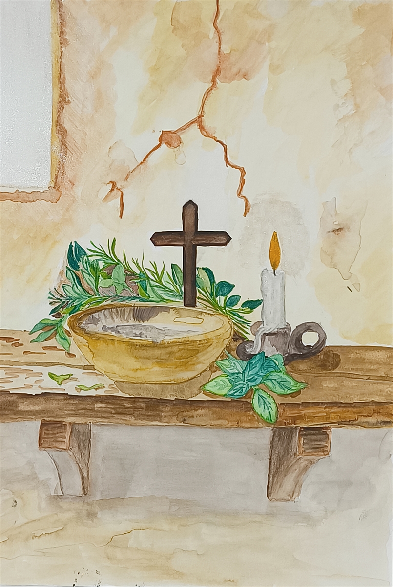 O ALTAR DA BENZEDEIRA