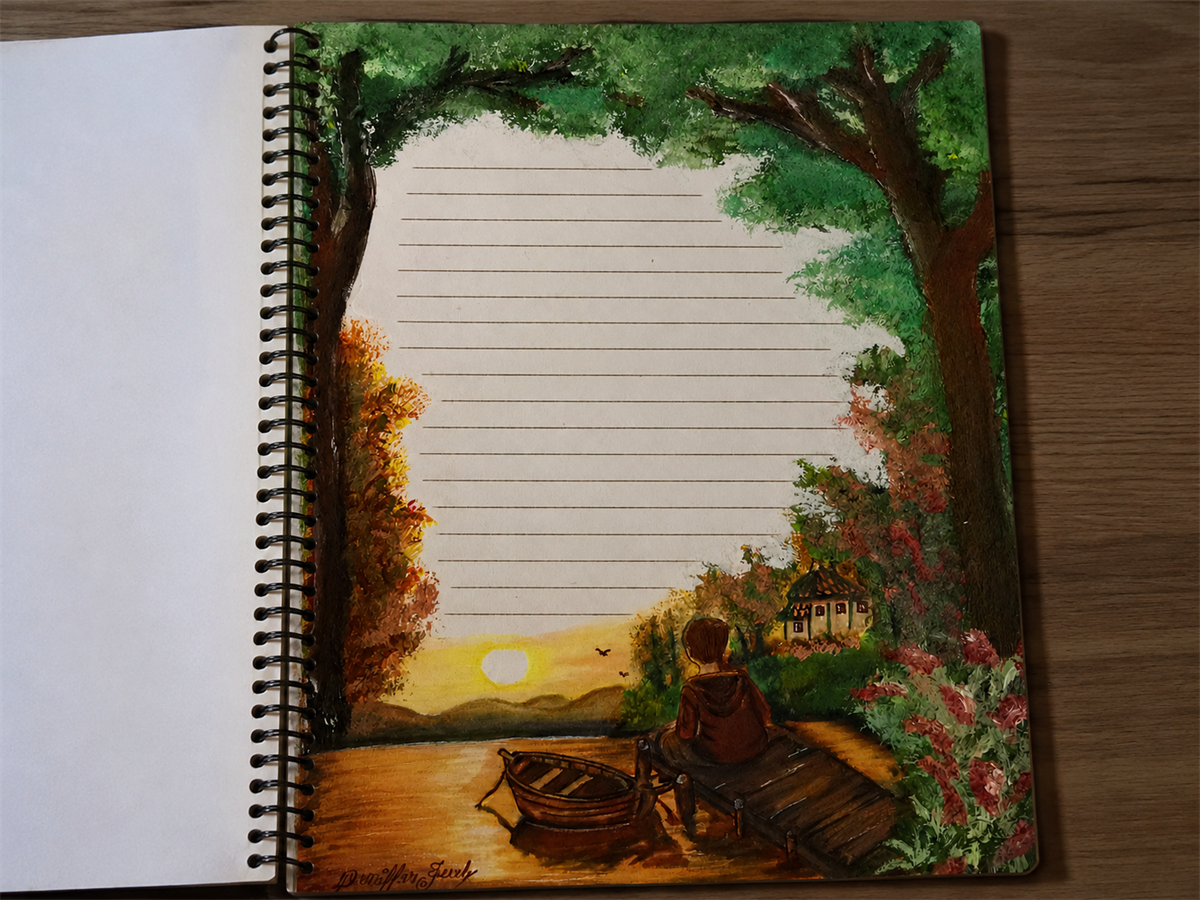 Margem de Caderno Paisagista ( Premium)