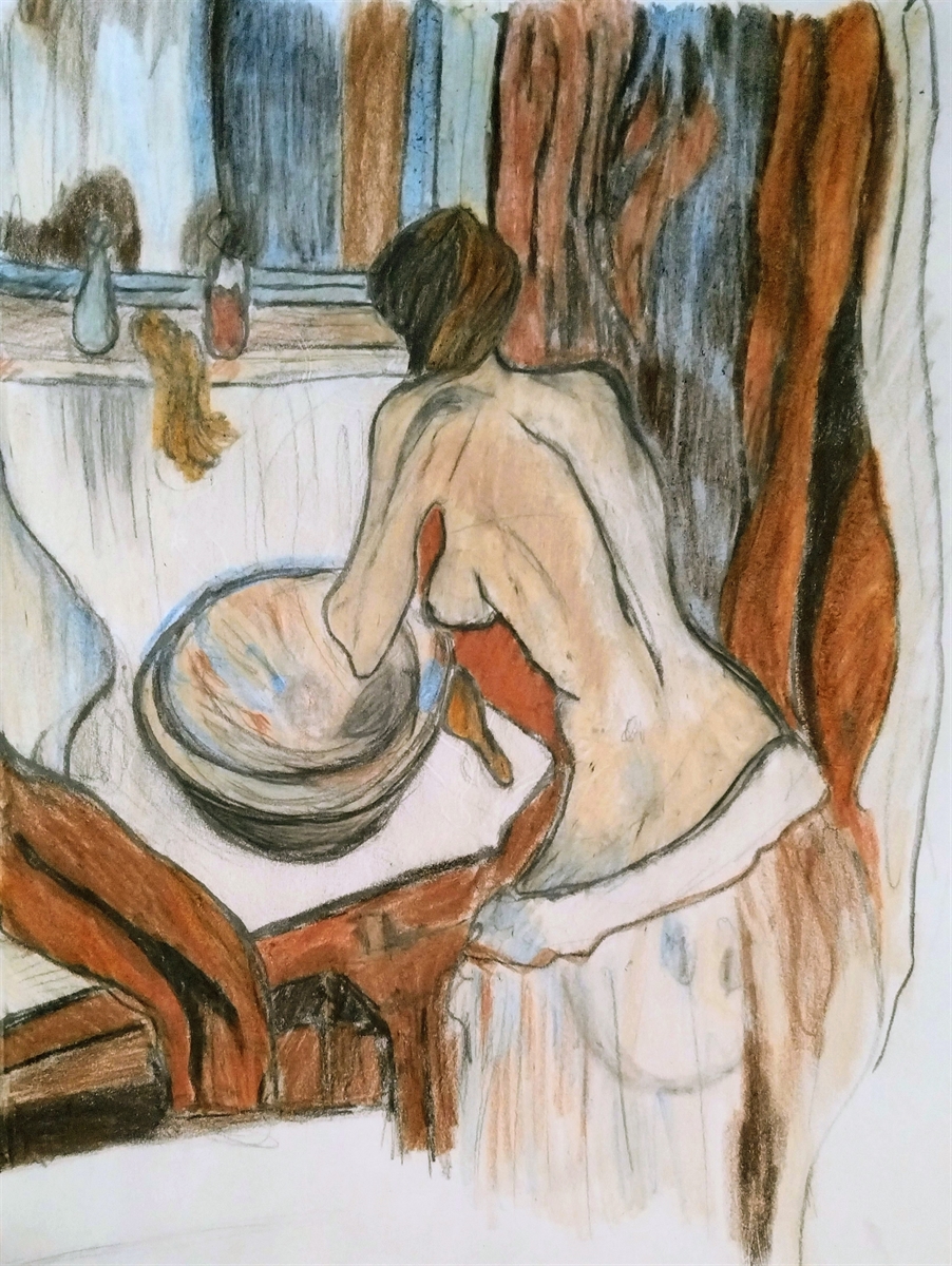 O Toalete, Degas (1886)