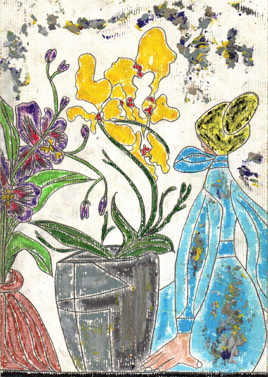Sozinha No Orquidário