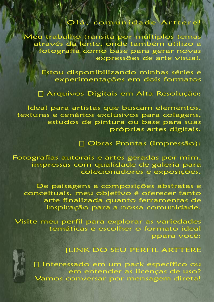 Informe para a comunidade Arttere